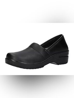 Easy Works By Easy Street Laurie Womens Round Slip-On Shoe Size 9.5 WW